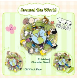 Magnet Interactif Puremind Snoopy - Around The World