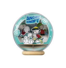 Globe Théâtre en Bois Puremind Snoopy - Snow Drift
