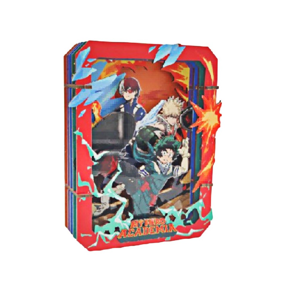 Kit en Bois Puremind My Hero Academia - Gallery M Hot Blooded Battle