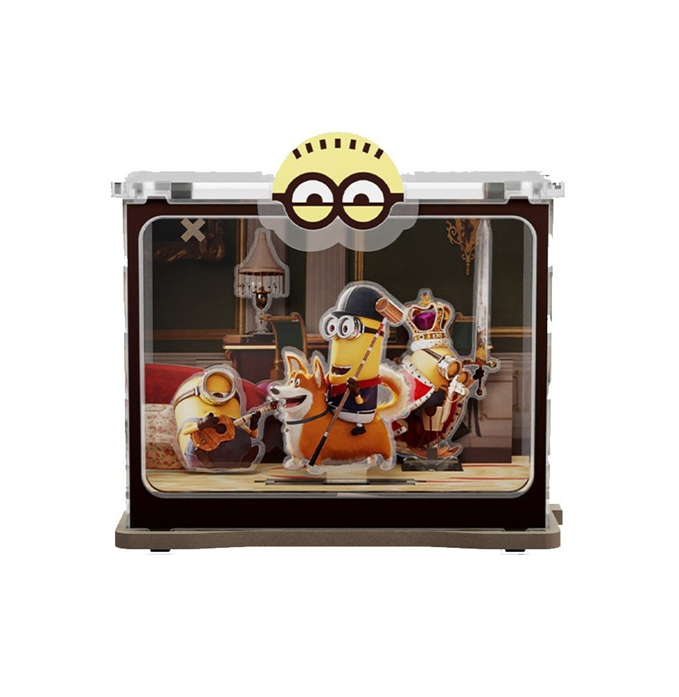 Mini Scène Puremind Minions - King Bob