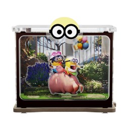 Mini Scène Puremind Minions - Gru Meet Dru