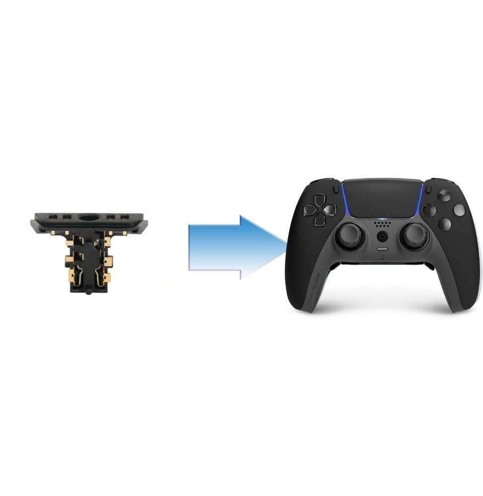Changement Prise Jack Manette Scuff PS5