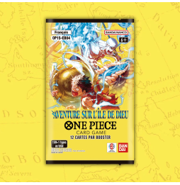 Booster One Piece : Aventure sur l'île de Dieu (OP15) - Version FR