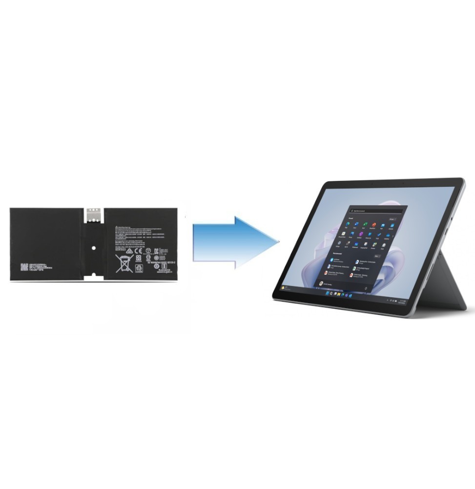 Changement Batterie Microsoft Surface Go 4 2067