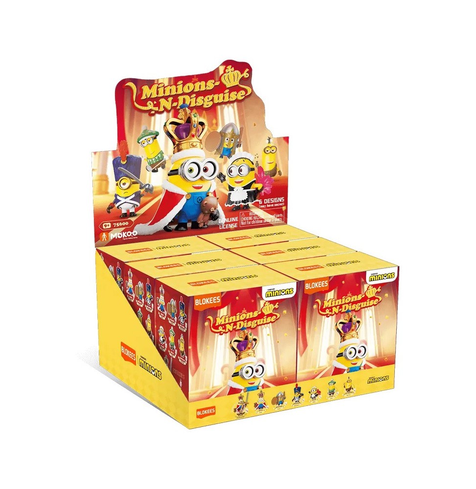 Display Mini-Maquettes Blokees Minions - Mokoo Disguise (8 Blindbox)