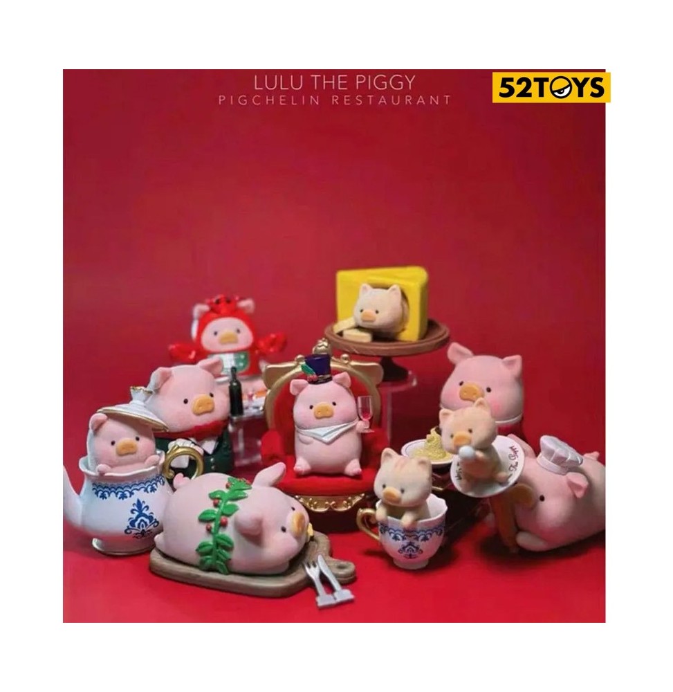 Display Mini-Figurines Lulu The Piggy - The Pigchelin Restaurant (8 Blindbox)