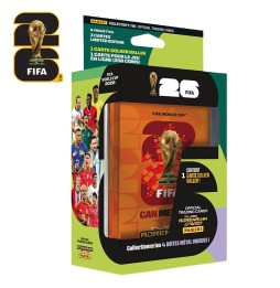Maxi Boîte Métal Cartes Panini TCG Fifa World Cup (8 Pochettes + 3 cartes Edition Limitée)
