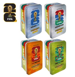 Maxi Boîte Métal Cartes Panini TCG Fifa World Cup (8 Pochettes + 3 cartes Edition Limitée)