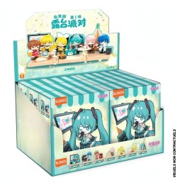 Display Mini-Maquettes Blokees Hatsune Miku - Terrace Party (6 Blindbox)