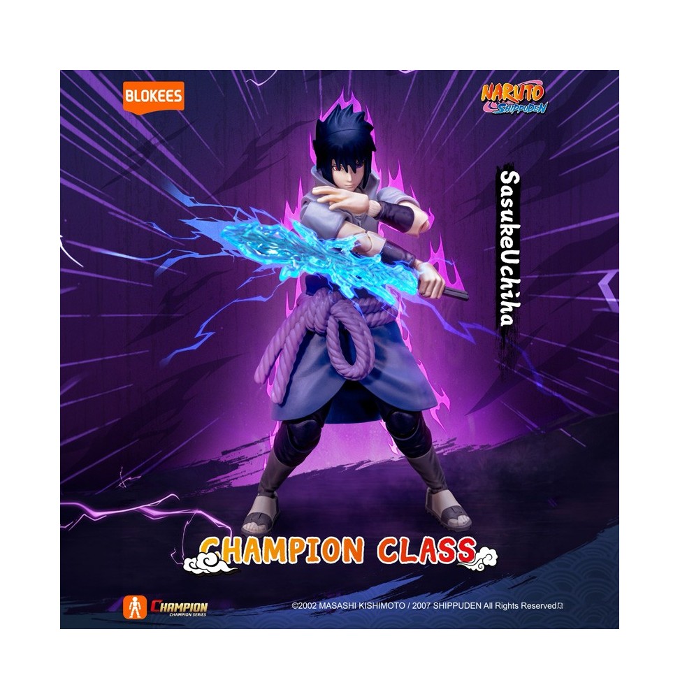 Maquette Blokees Naruto Shippuden Champion Class - Sasuke Uchiha