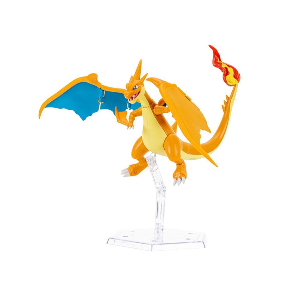 Figurine Articulée Select Pokémon - Mega Charizard Y Dracaufeu (15 cm)