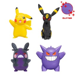 Display Figurines Select Pokémon - Glitter Battle Anniversary (7,5 cm)