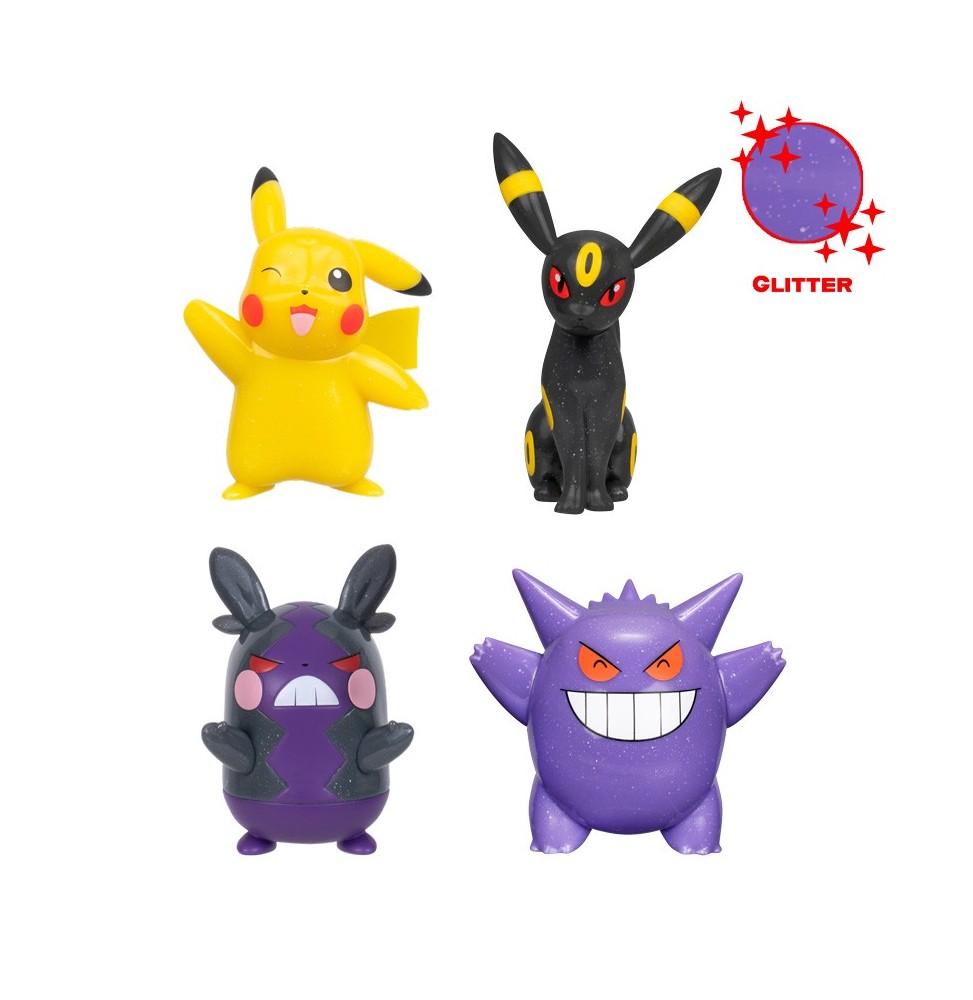 Display Figurines Select Pokémon - Glitter Battle Anniversary (7,5 cm)