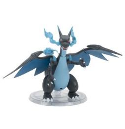 Figurine Articulée Select Pokémon - Mega Charizard X Dracaufeu (15 cm)