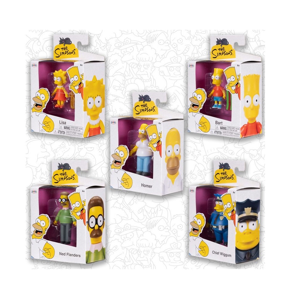 Figurines Jakks Pacific Les Simpson (Lot de 8)