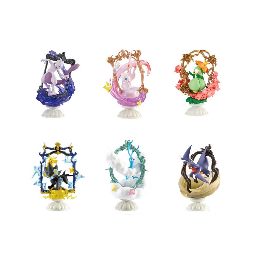 Display Re-Ment Pokémon - Decorative Frame Collection Vol.2 (6 Blindbox)