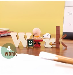 Display Re-Ment Snoopy - Collection Of Words Vol.3 (6 Blindbox)