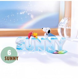 Display Re-Ment Snoopy - Collection Of Words Vol.3 (6 Blindbox)