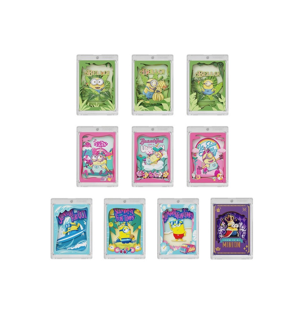 Display Puremind Minions - Mini Art Magnetic Case (10 Blindbox)