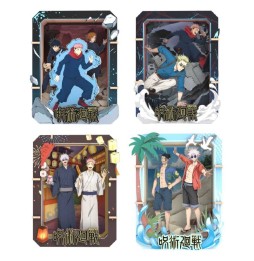 Display Puremind Jujutsu Kaisen - Wooden Gallery M Summer Breeze (4 Blindbox)