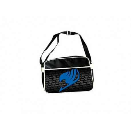 Sac besace - Fairy Tail - Sac Coursier Logo Bleu grand Format