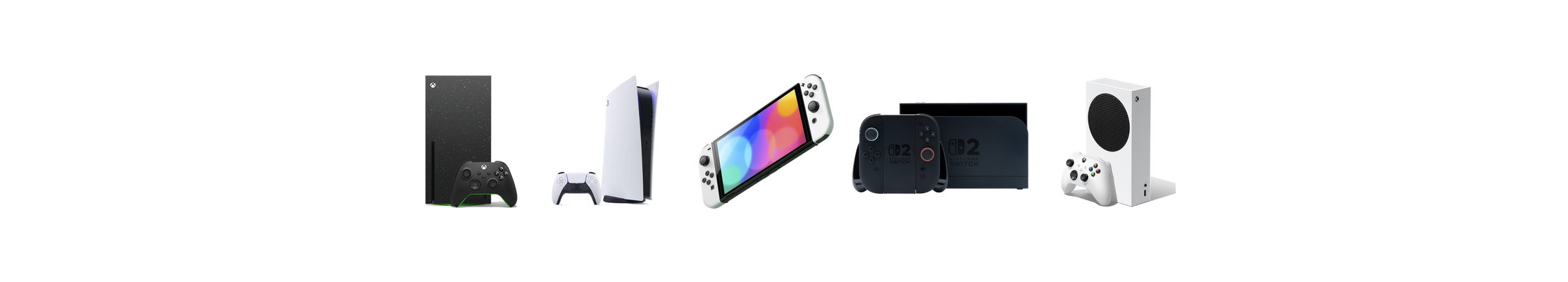 Notre sélection de consoles