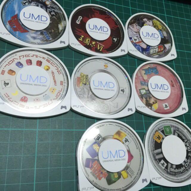 Disques UMD de jeux PSP - PSP UMD Disc Games