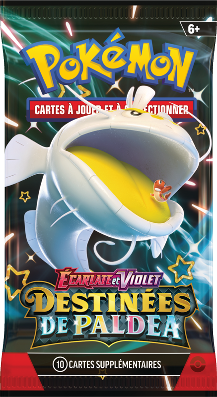 Visuel Booster TCG Pokémon Destinées de Paldea - Oyacata
