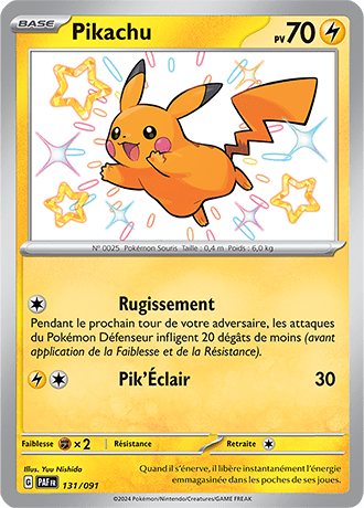 Pikachu Chromatique 131/091