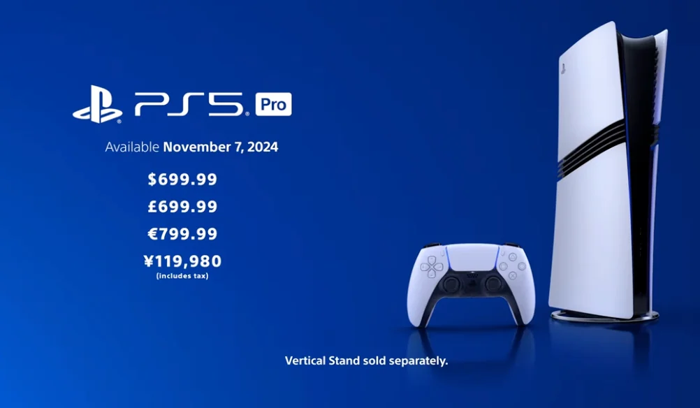PS5 Pro visuel et prix